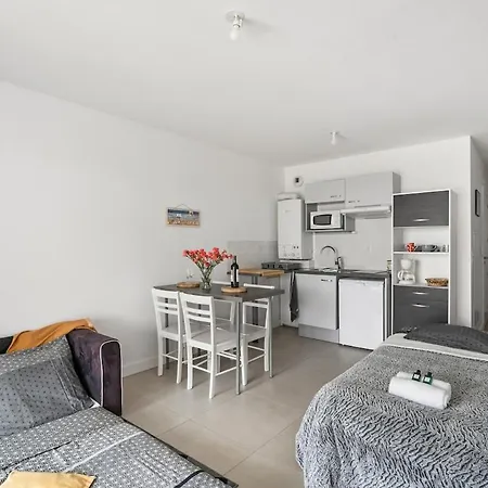 Plage, D Amour, 4 Pers Appartamento Anglet